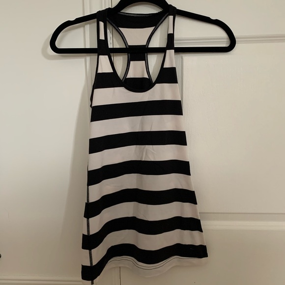 Lululemon Cool Racerback Tank Top - Stripes - Picture 3 of 7